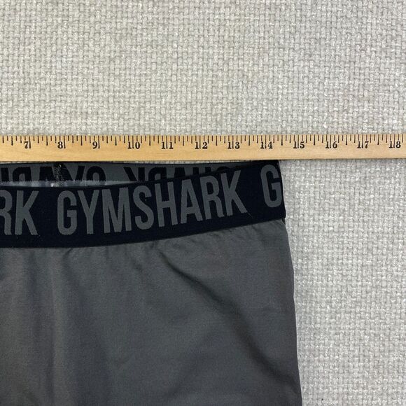 Gymshark Seamless Leggings Women's Medium Dark Gray High Waisted Workout Gym - Picture 5 of 7